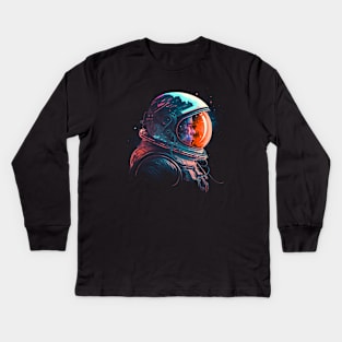 astronaut Kids Long Sleeve T-Shirt